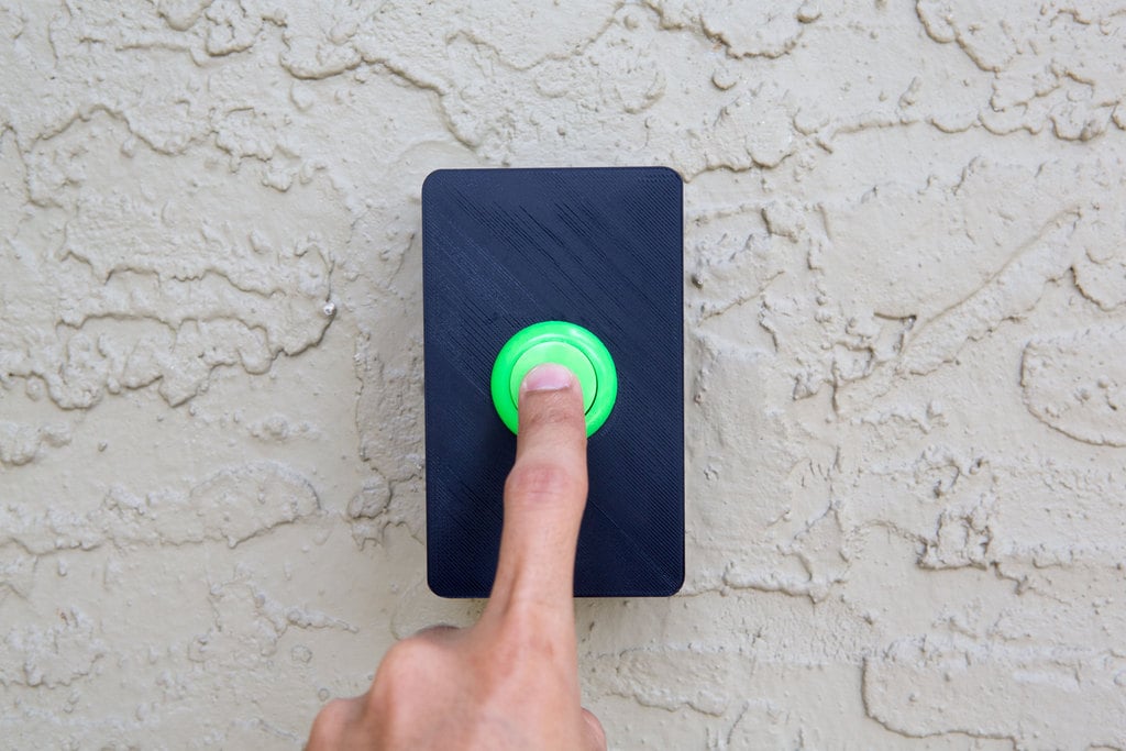 Arcade Button Door Bell