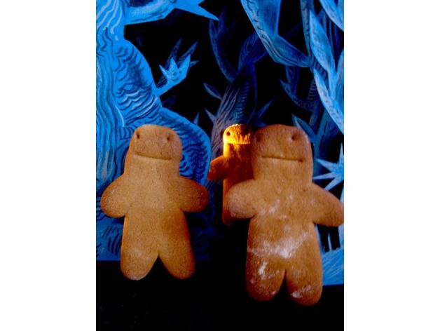Gingerbread Zombie Cookie Cutters