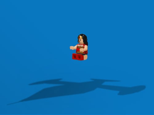 Wonder Woman's Invisible Jet, Lego version