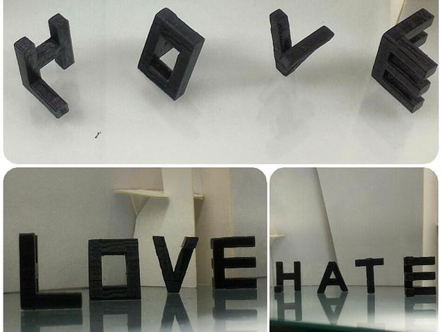 Love / Hate illusion