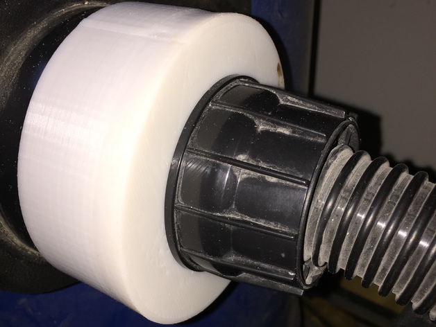 Numatic Henry 100mm to 32mm Vacuum Hose Connector (3D printed)