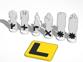 #chess with L plates