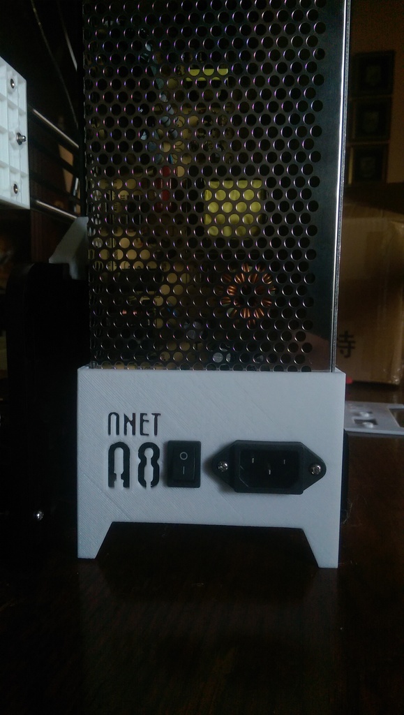 Anet A8 Power Supply Switch Cover