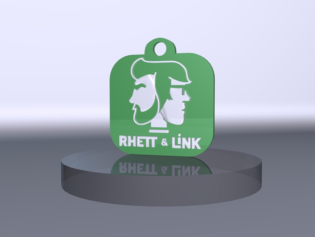 Rhett and Link Key Chain
