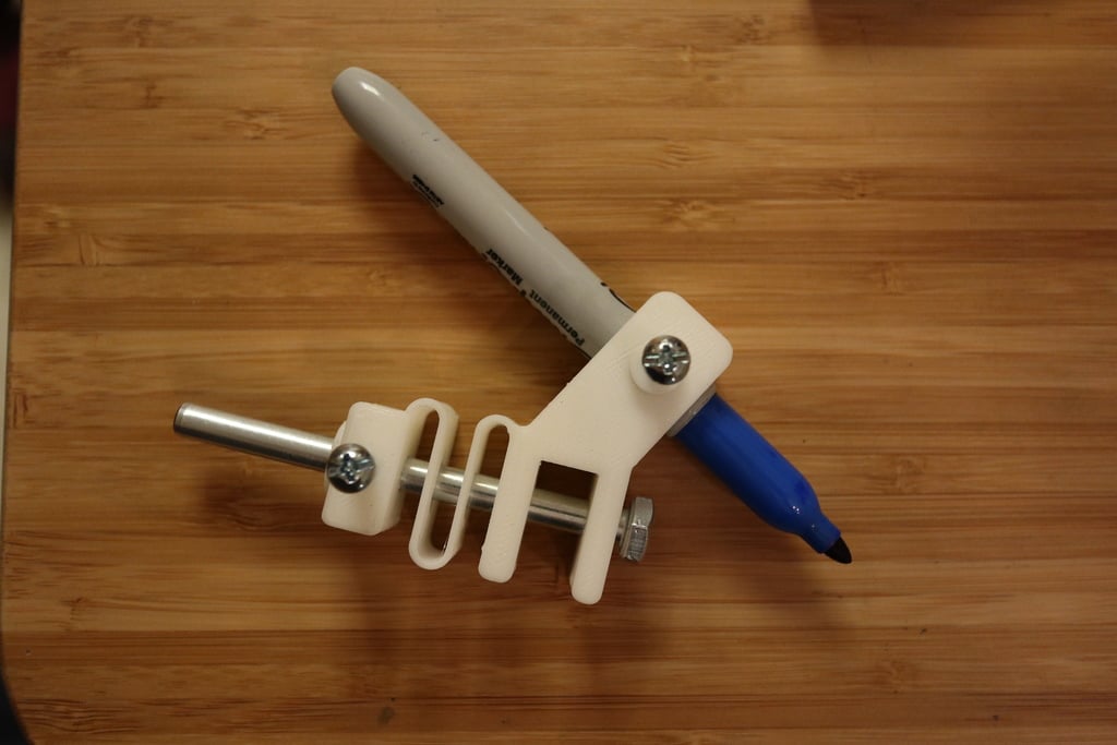CNC pen / sharpie holder for plotter