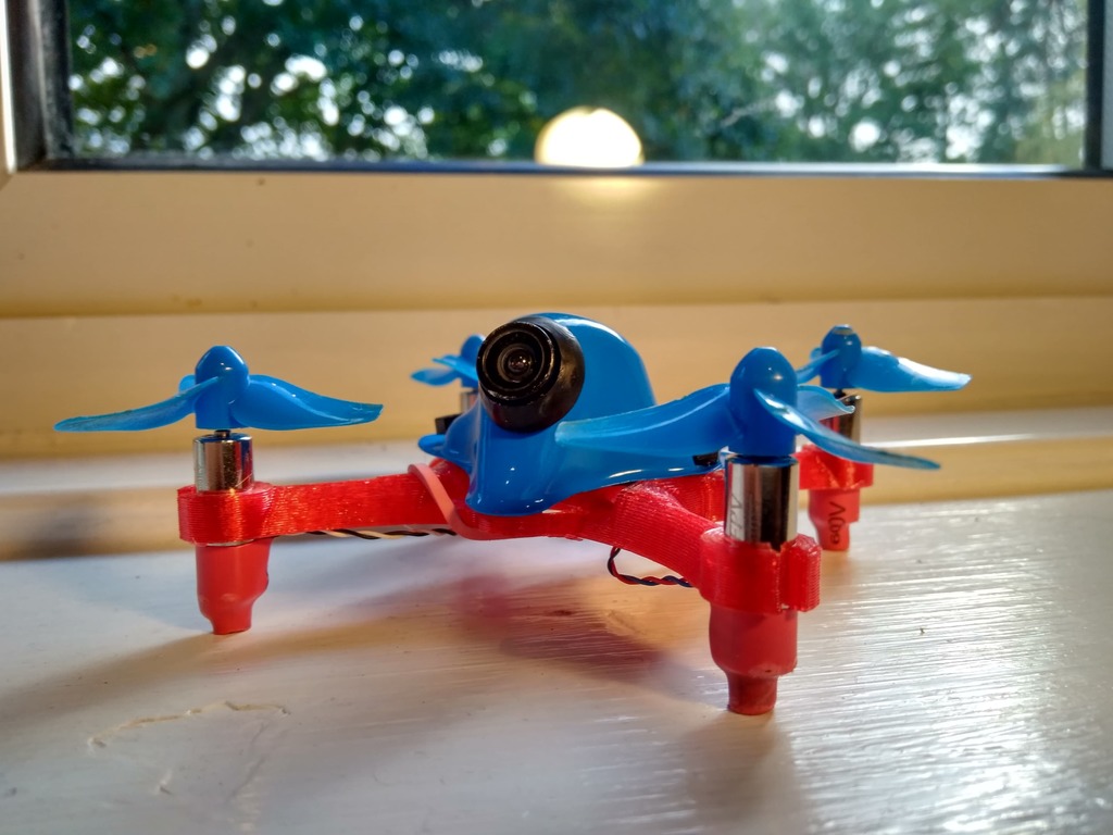 X-26 Evo: Brushed Micro Racing & Freestyle Quadcopter Drone & Tiny Whoop Conversion Frame