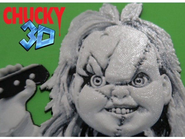 Chucky 3D Drawing