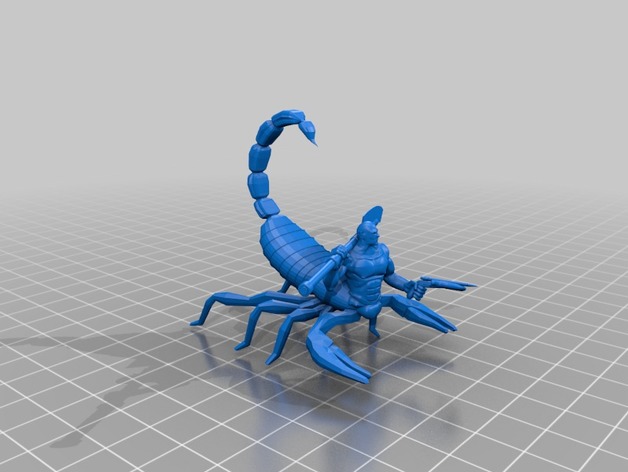Image of Scorpion Lord (Re-posed model)