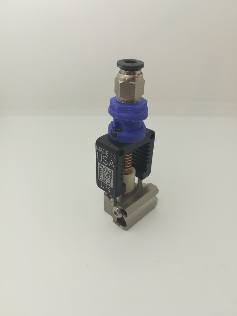 Mosquito Hotend Groove Mount with Pneumatic Fitting