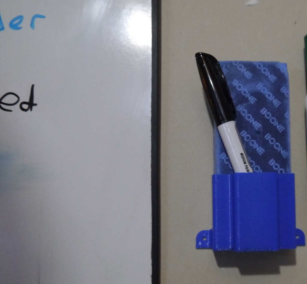 Dry-Erase Board Eraser & Pens Holder