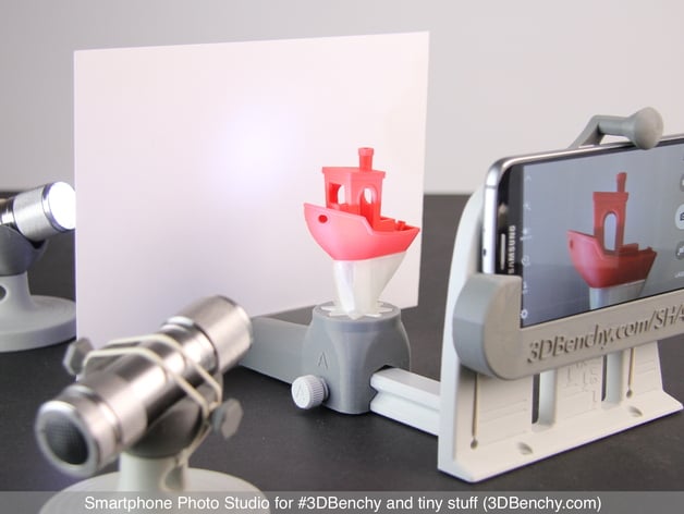 Smartphone Photo Studio For 3Dbenchy And Tiny Stuff