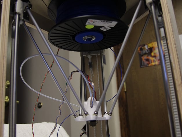 Filament Spool Holder for Delta Printer
