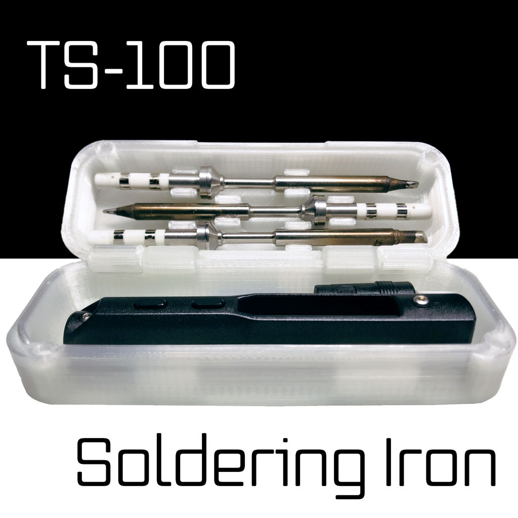 TS-100 Iron Box & Tip Holder (Compact Remix)