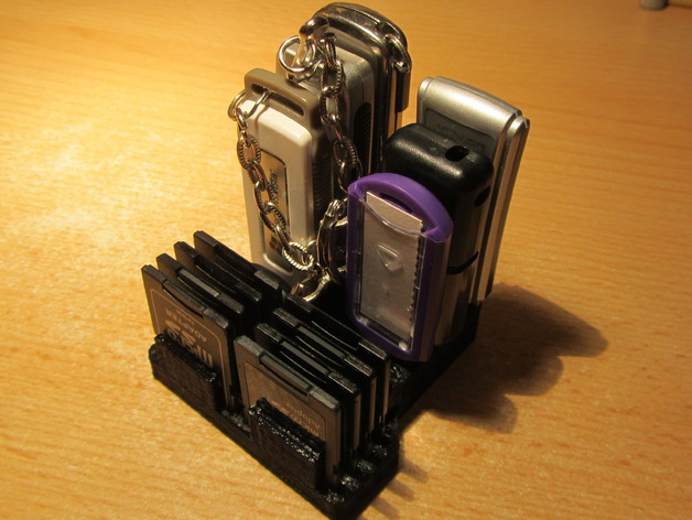 SD Card and USB Memory Stick Organiser