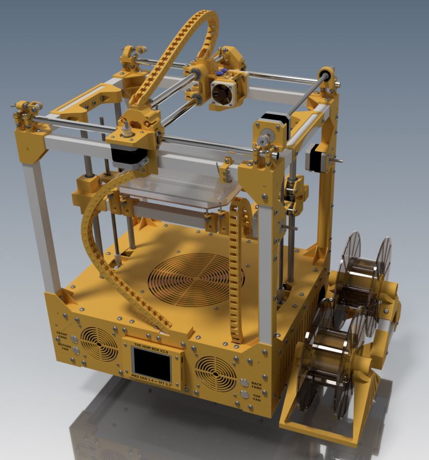 "The HUM Box V2.0" 3D Printer