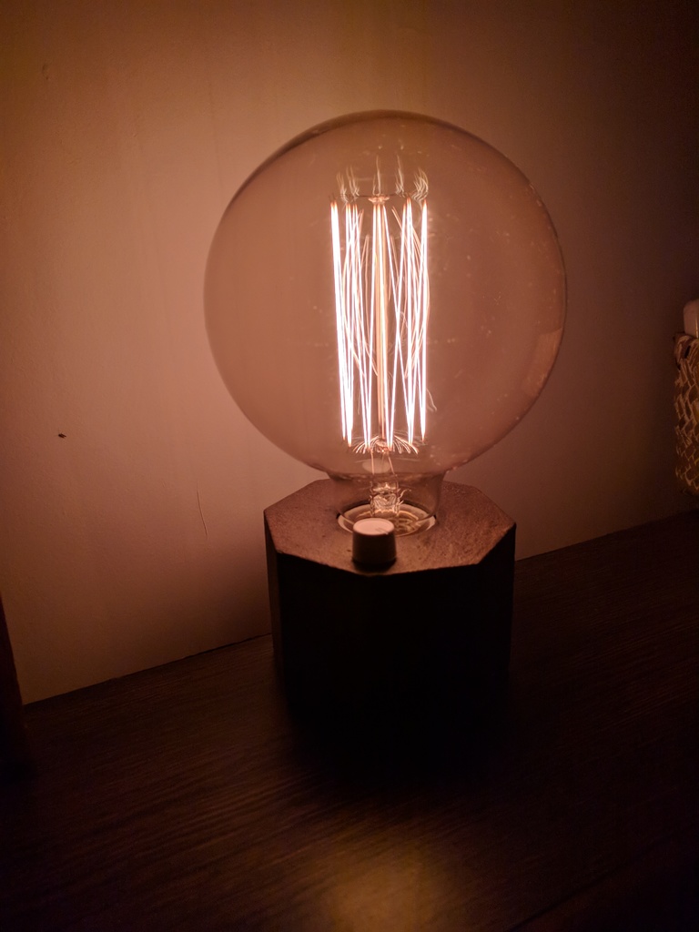 Desktop Vintage Lamp (E27)