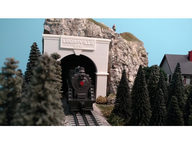 O Scale Modular Tunnel Portal for Lionel or MTH Trains