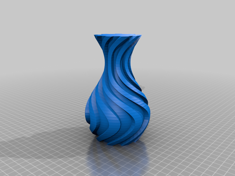 Gear-wave vase