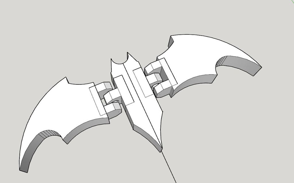 Articulated BATMAN symbol