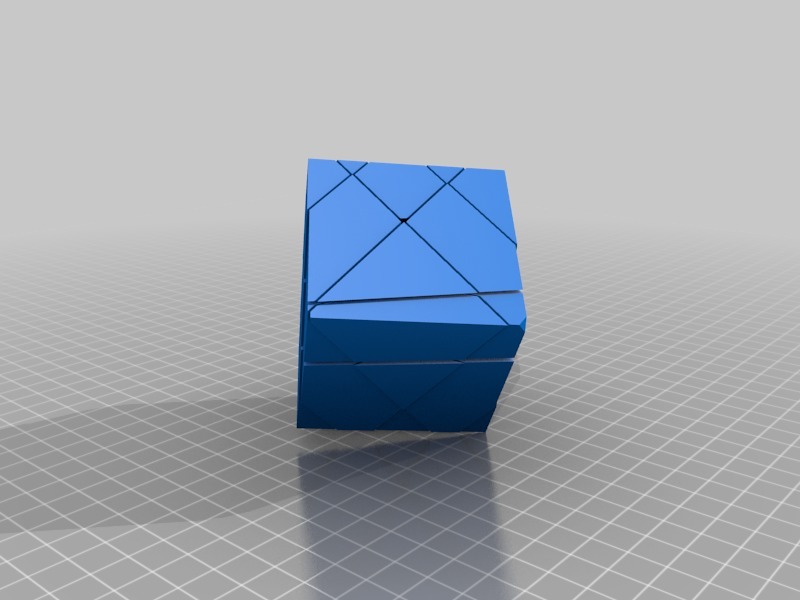 offset rubiks cube