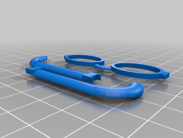 3D printable glasses just snap the parts together (they work!)