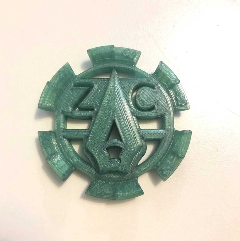 Green Arrow Logo Maker Coin
