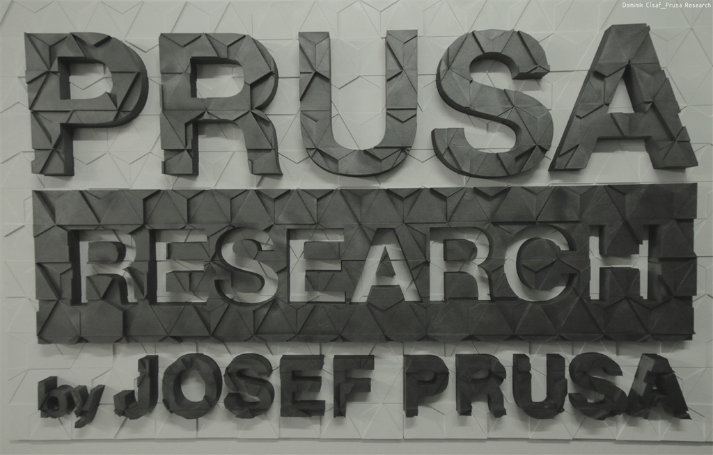 PRUSA RESEARCH WALL LOGO MOSAIC - 2 TILES