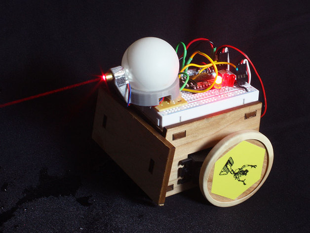 Laser Diode and Ping Pong Ball Holder