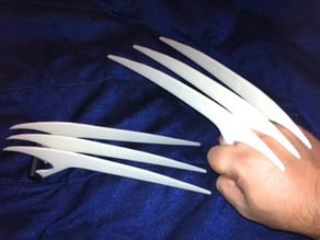 Wolverine Claws in plastic