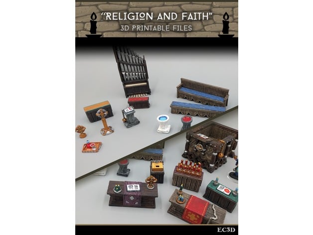 Image of Religion and Faith - 28mm gaming - Sample items