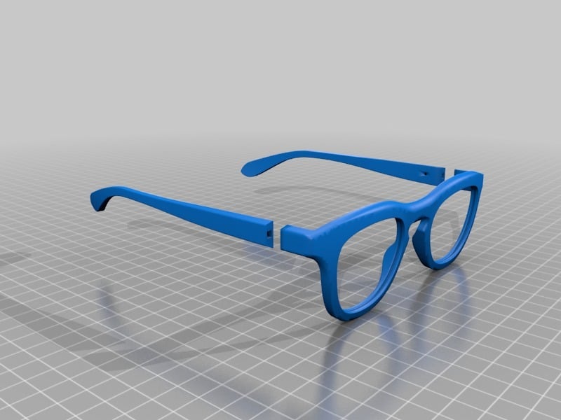 3D glasses eyewear lunettes occhialli optimaker Kuntz