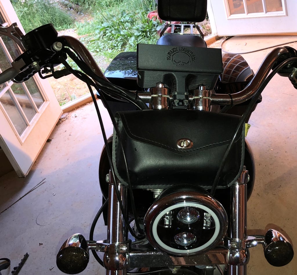 iphone 8 plus w bumper case motorcycle handlebar mount 