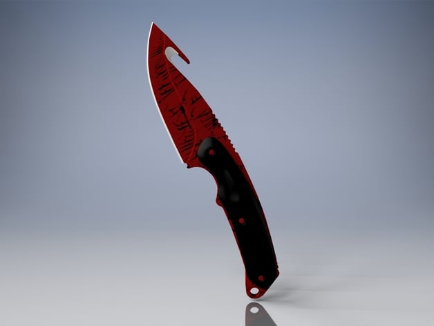 CS:GO Gut Knife Crimson Web Factory New