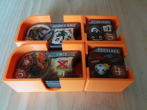 Smallworld pieces tray for Fantasy Race banners & Special Power badges