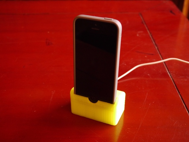Weighted iPhone 5 Dock with Room For Case