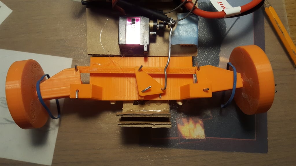 turning mechanism for rc car