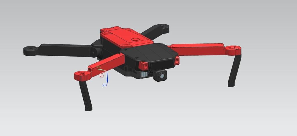 Mavic RoB (Mavic look like DIY Quadcopter frame)