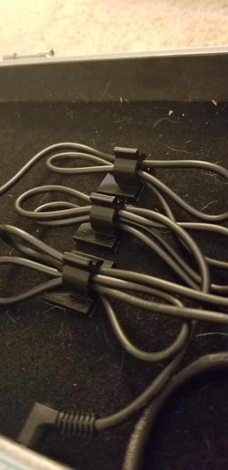 Guitar Pedalboard Power Cable Clip