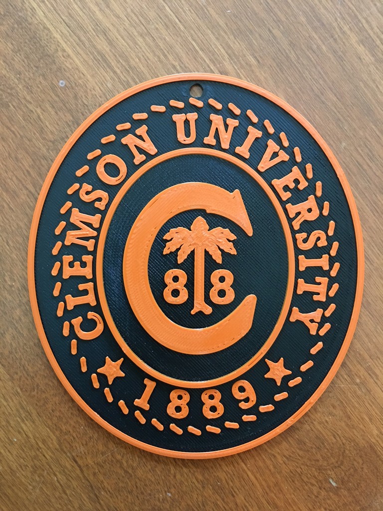 Clemson Ring Emblem