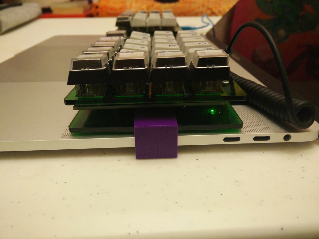Split Keyboard mounting clips for 2016 MBP