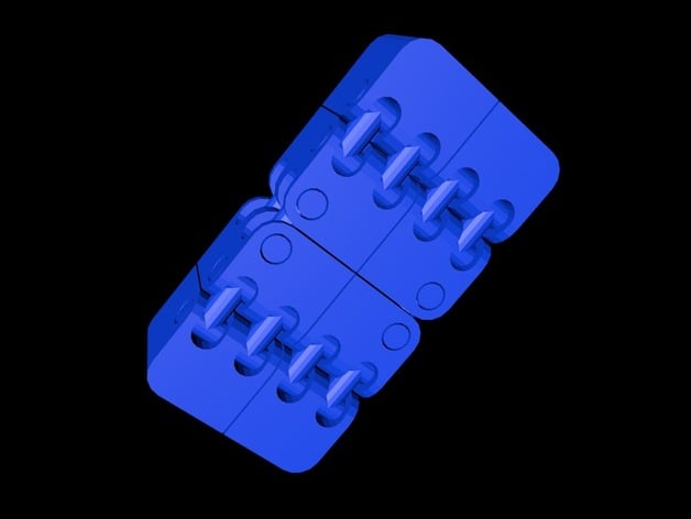 Remix kobayashi fidget cube with supports