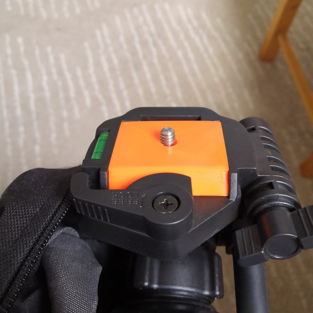 Quick Release Plate for Braun tripod
