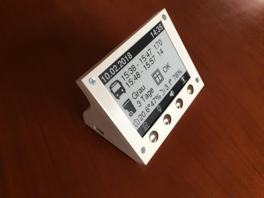 4.2" E-Ink Display Console