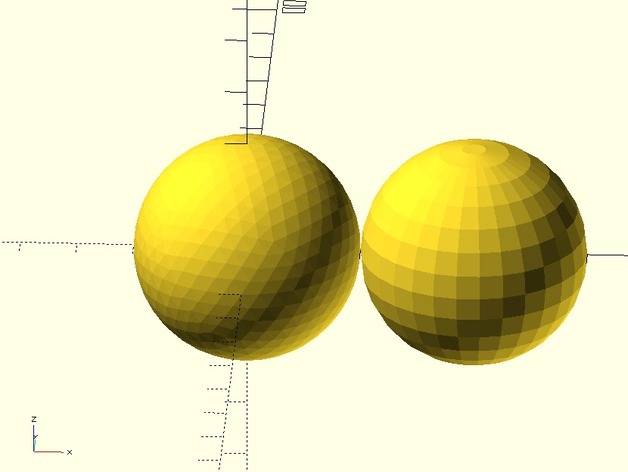 Geodesic Sphere for OpenSCAD