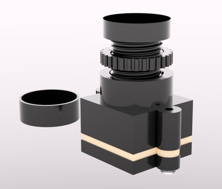 Eachine 1000TVL CCD Camera CAD Model
