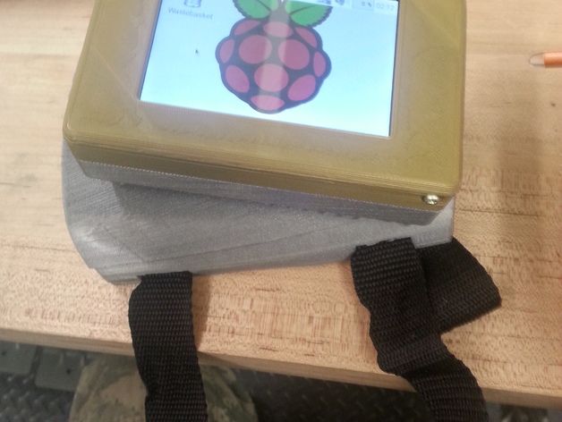 Wrist mounted Touch Pi: Portable Raspberry Pi A+