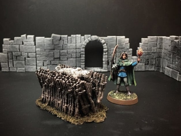 Image of Delving Decor: Funeral Pyre (28mm/Heroic scale)