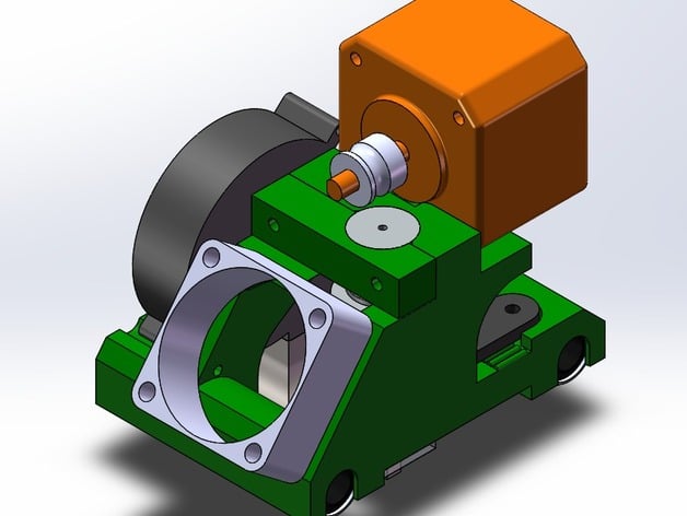 Replicator 2X J-Head/E3D/[3D CAM] Carriage Assembly