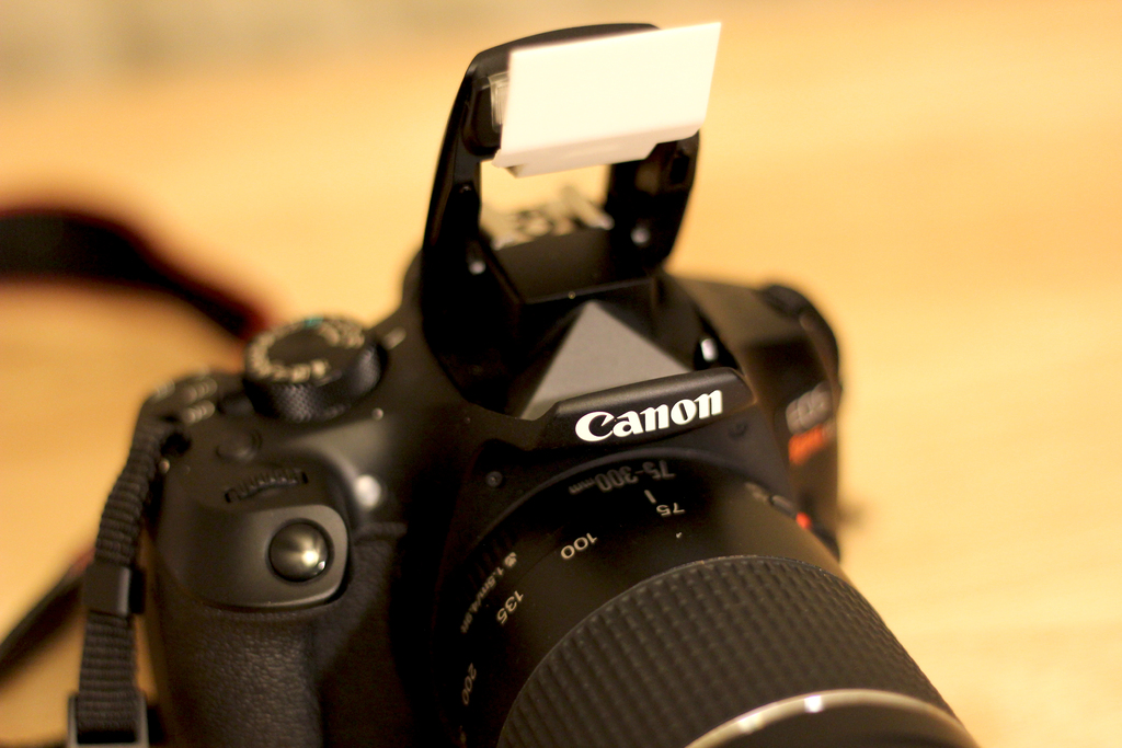 Canon EOS Rebel Flash Diffuser