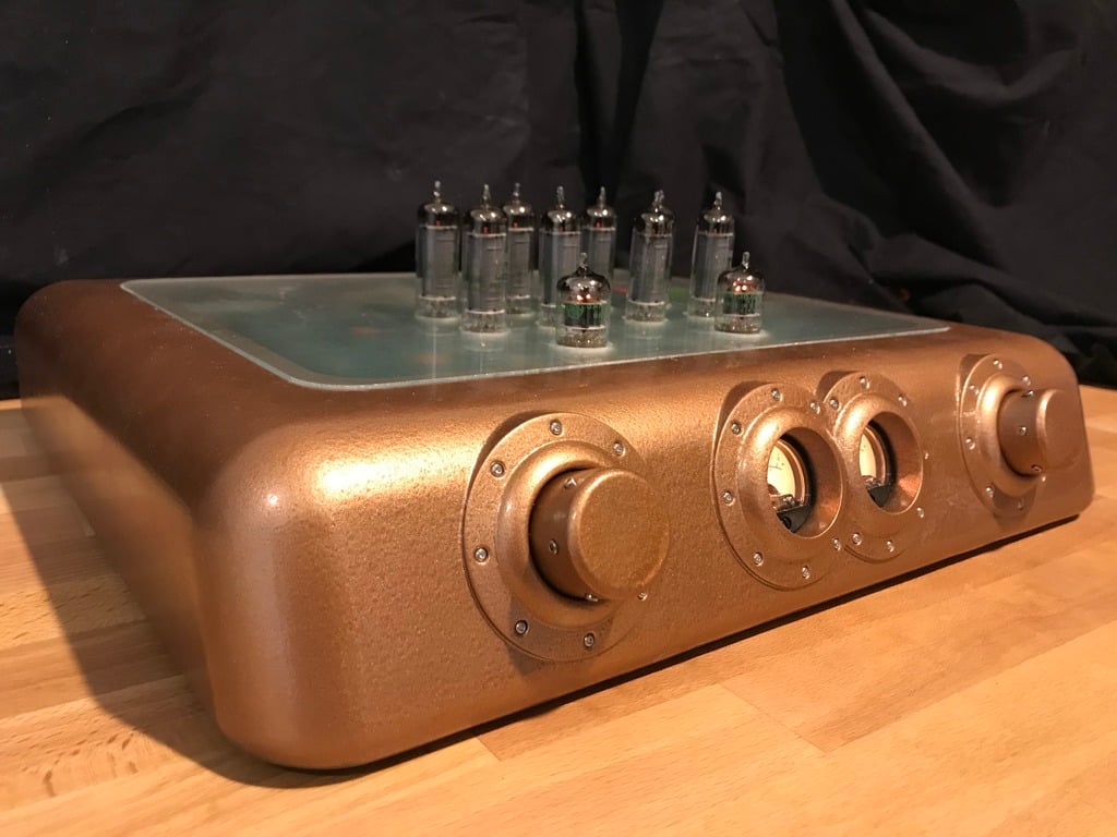 Steampunk Vacuum Tube Amplifier